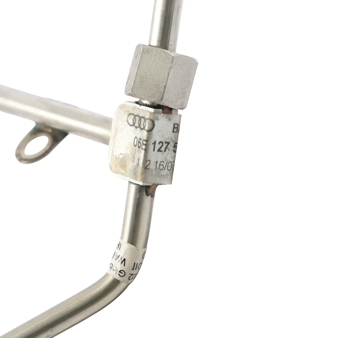 Audi A4 B7 A6 C6 A8 D3 Tubo Ingresso Iniettore Carburante 3.2 FSI - SKU 06E127501P - Numero di parte 06E127501P