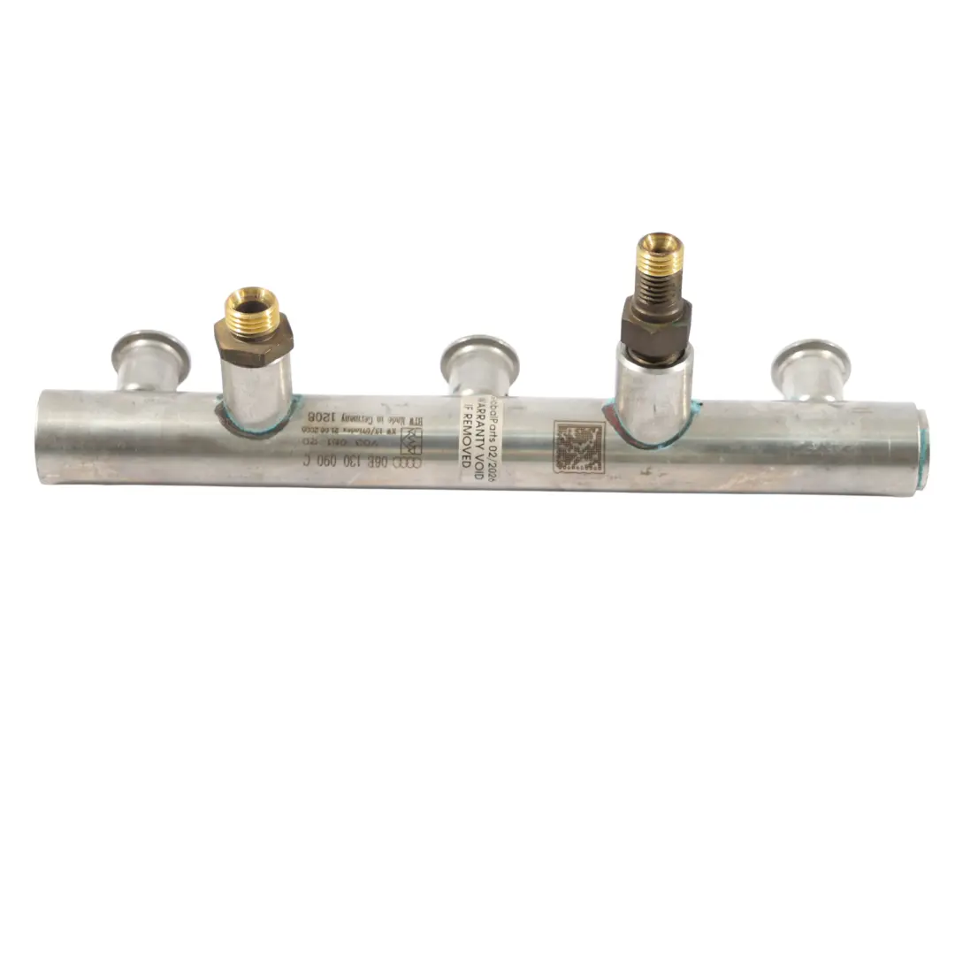 Rail Right O/S to Audi A4 A6 A8 Fuel with Part number 06E130090C Audi A4 A6 A8 Fuel Rail Right O/S - SKU 06E130090C - Part number 06E130090C
