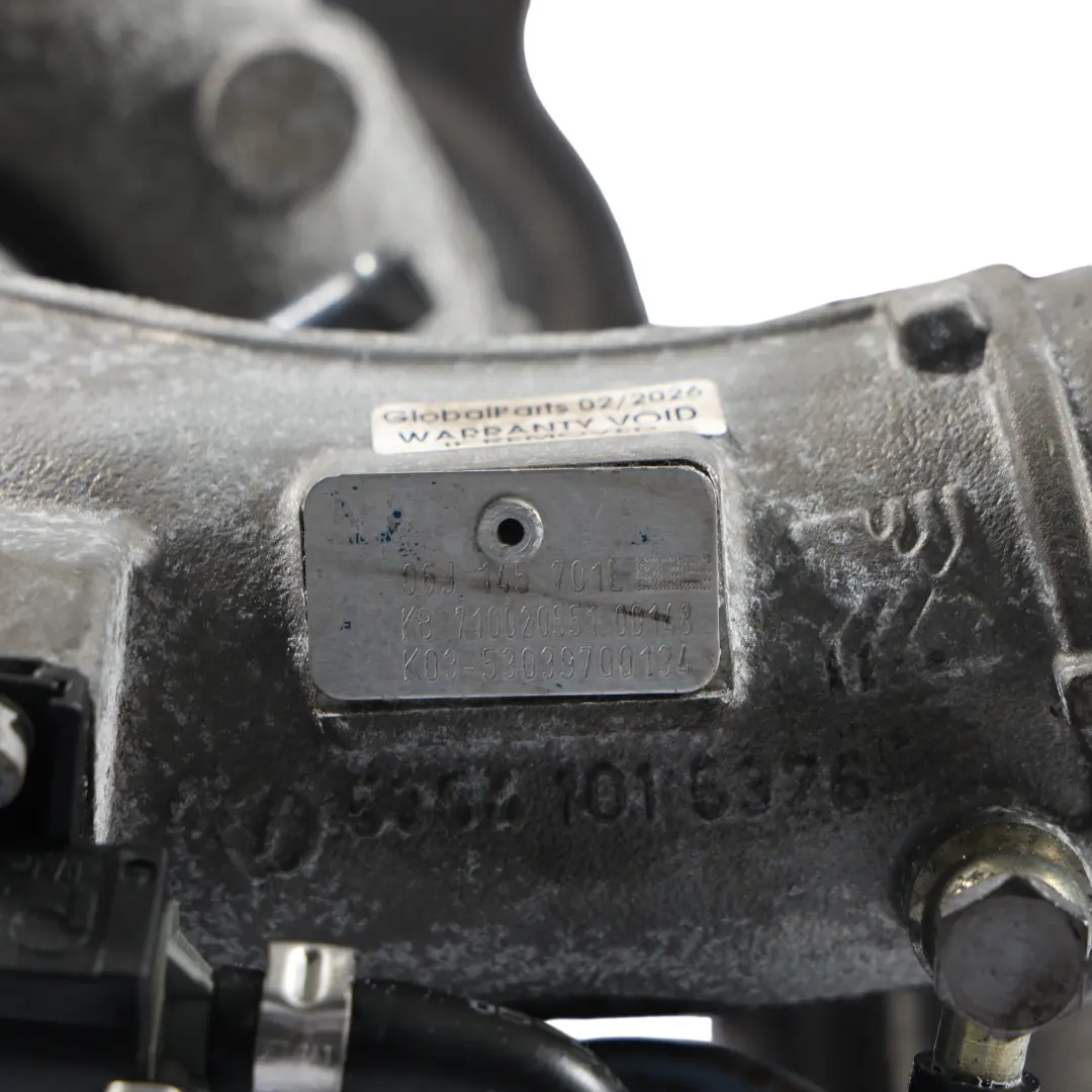 Audi A3 8P VW Passat CC Turbo Compressore 1.8 TFSI TSI 06J145701L - SKU 06J145702C - Numero di parte 06J145702C