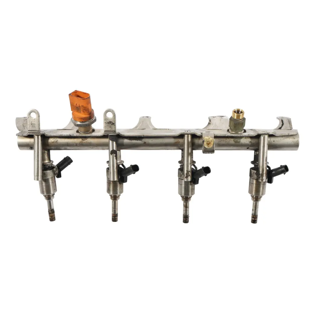 Kraftstoffeinspritz Leiste Einspritz Düse 1.8 TFSI 06J133317G für Audi A3 8P A4 B8 mit Teilenummer 06J198510A Audi A3 8P A4 B8 Kraftstoffeinspritz Leiste Einspritz Düse 1.8 TFSI 06J133317G - SKU 06J198510A-1 - Teilenummer 06J198510A