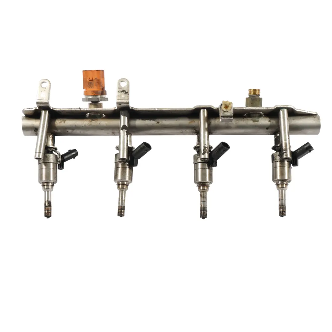 Audi A3 8P A4 B8 Kraftstoffeinspritz Leiste Einspritz Düse 1.8 TFSI 06J133317G - SKU 06J198510A-1 - Teilenummer 06J198510A