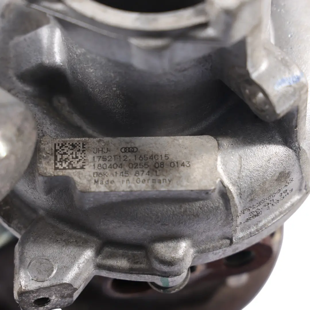 Audi TT FV A3 8V VW Golf Mk7 Turbocompressore Motore 2.0 TFSI DLBA - SKU 06K145874M - Numero di parte 06K145874M