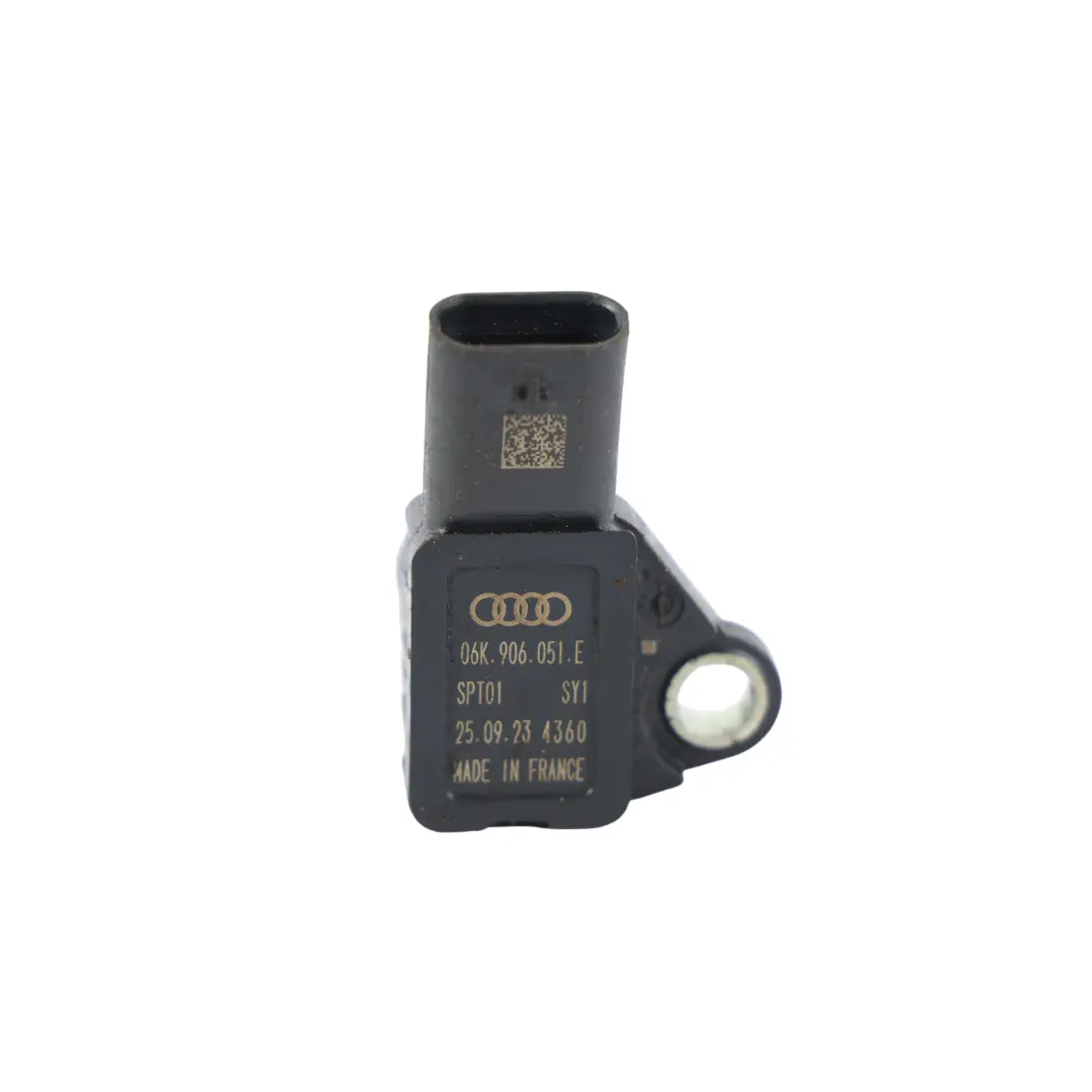 Mk3 Intercooler Air Pressure Sensor 2.0 TFSI to Audi A6 C8 Skoda Octavia with Part number 06K906051E Audi A6 C8 Skoda Octavia Mk3 Intercooler Air Pressure Sensor 2.0 TFSI - SKU 06K906051E - Part number 06K906051E