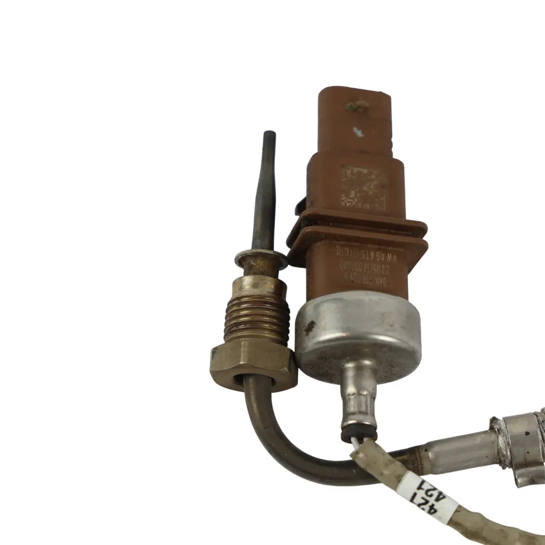 5F VW Golf Mk7 Exhaust Temperature Sensor 2.0 TFSI DNUC to Seat Leon with Part number 06K919529B Seat Leon 5F VW Golf Mk7 Exhaust Temperature Sensor 2.0 TFSI DNUC - SKU 06K919529B - Part number 06K919529B