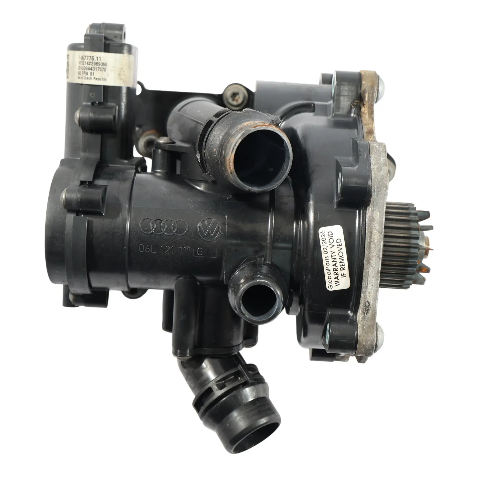 Audi A5 8T Termostato Carcasa Refrigerante Bomba 2.0 TFSI CNCD 06L121111G