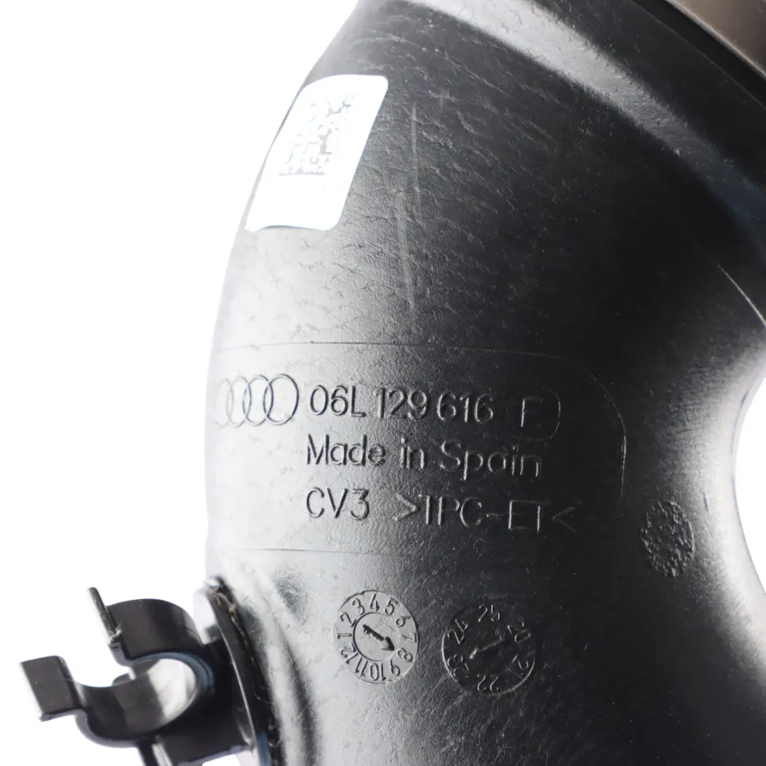 4K Air Intake Duct Connecting Tube Pipe Inlet 2.0 TFSI to Audi A6 C8 A7 with Part number 06L129616F Audi A6 C8 A7 4K Air Intake Duct Connecting Tube Pipe Inlet 2.0 TFSI - SKU 06L129616F - Part number 06L129616F