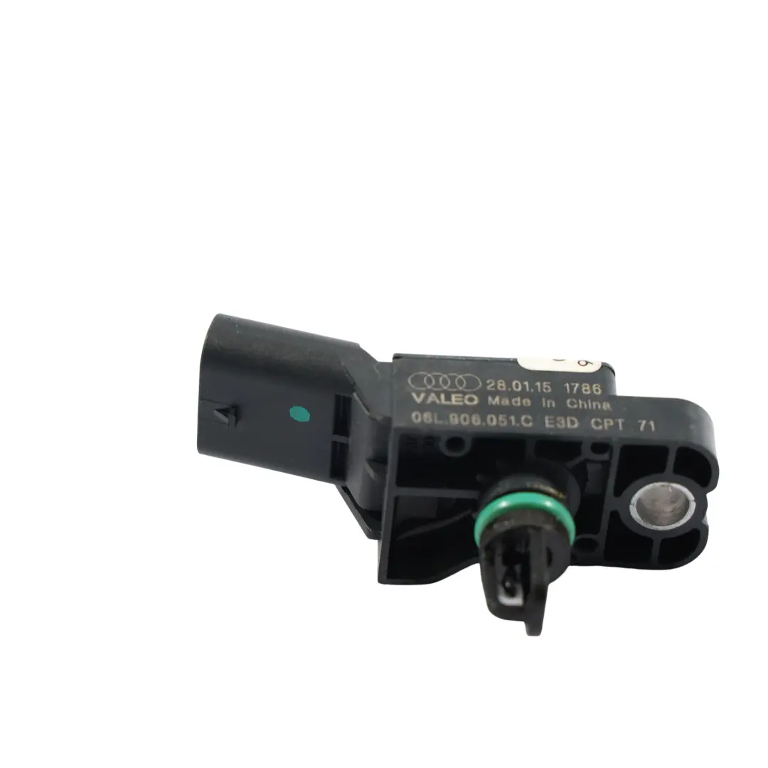 Sensore Di Pressione Aria Collettore Aspirazione 1.8 TFSI per Audi A4 B8 con numero di parte 06L906051C Audi A4 B8 Sensore Di Pressione Aria Collettore Aspirazione 1.8 TFSI - SKU 06L906051C - Numero di parte 06L906051C