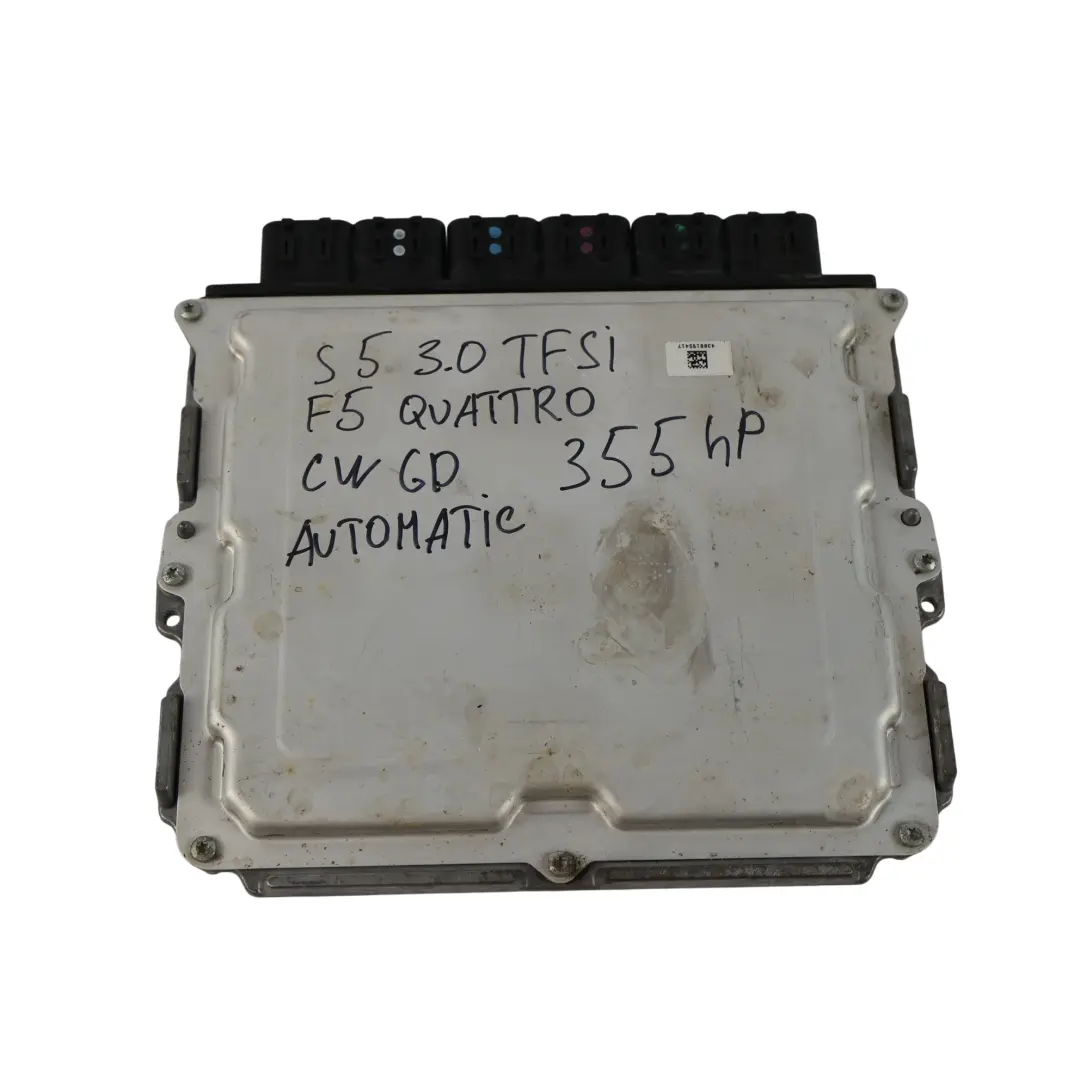 Audi A4 S4 B9 3.0 TFSI 355HP Quattro Unità Di Controllo Motore ECU - SKU 06M907309D - Numero di parte 06M907309D