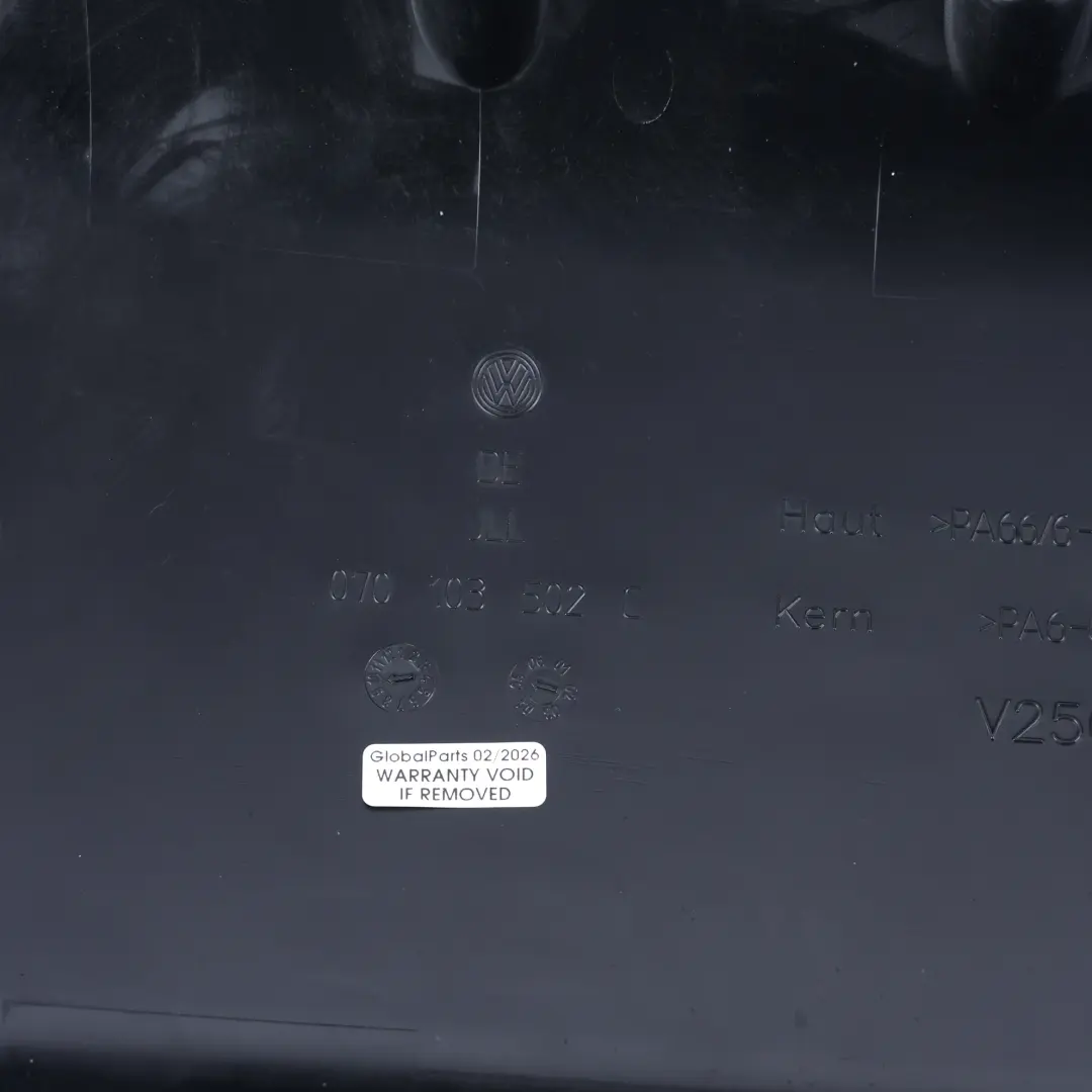 Volkswagen Touareg 7L Silnik Osłona Pokrywa Silnika - SKU 070103502C - Numer Części 070103502C