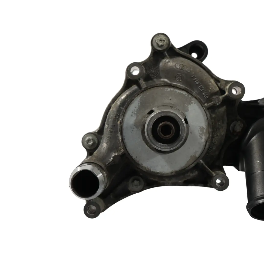 Audi S5 8T Coolant Water Pump Thermostat Assembly - SKU 079121013P - Part number 079121013P