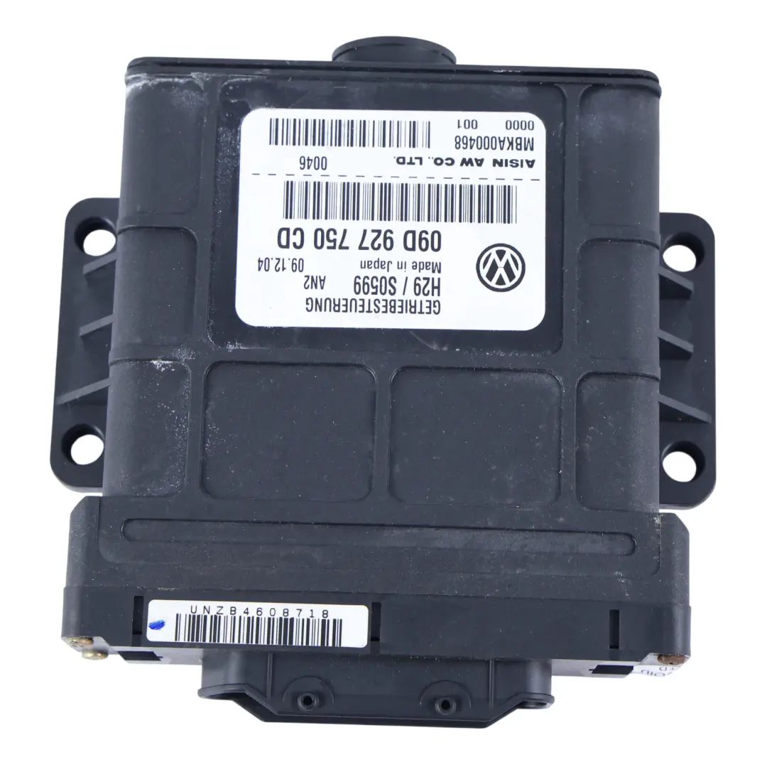 Porsche Cayenne 955 9PA Module Boîte Vitesses Automatique ECU - SKU 09D927750CD - Numéro de pièce 09D927750CD