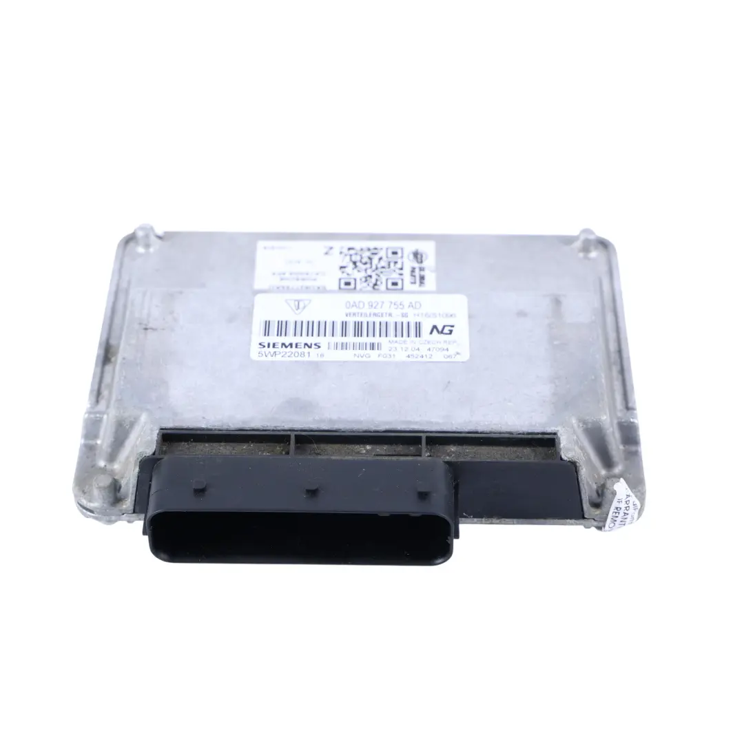 Modulo Controllo Scatola Trasferimento ECU per Porsche Cayenne 955 9PA con numero di parte 0AD927755AD Porsche Cayenne 955 9PA Modulo Controllo Scatola Trasferimento ECU - SKU 0AD927755AD - Numero di parte 0AD927755AD