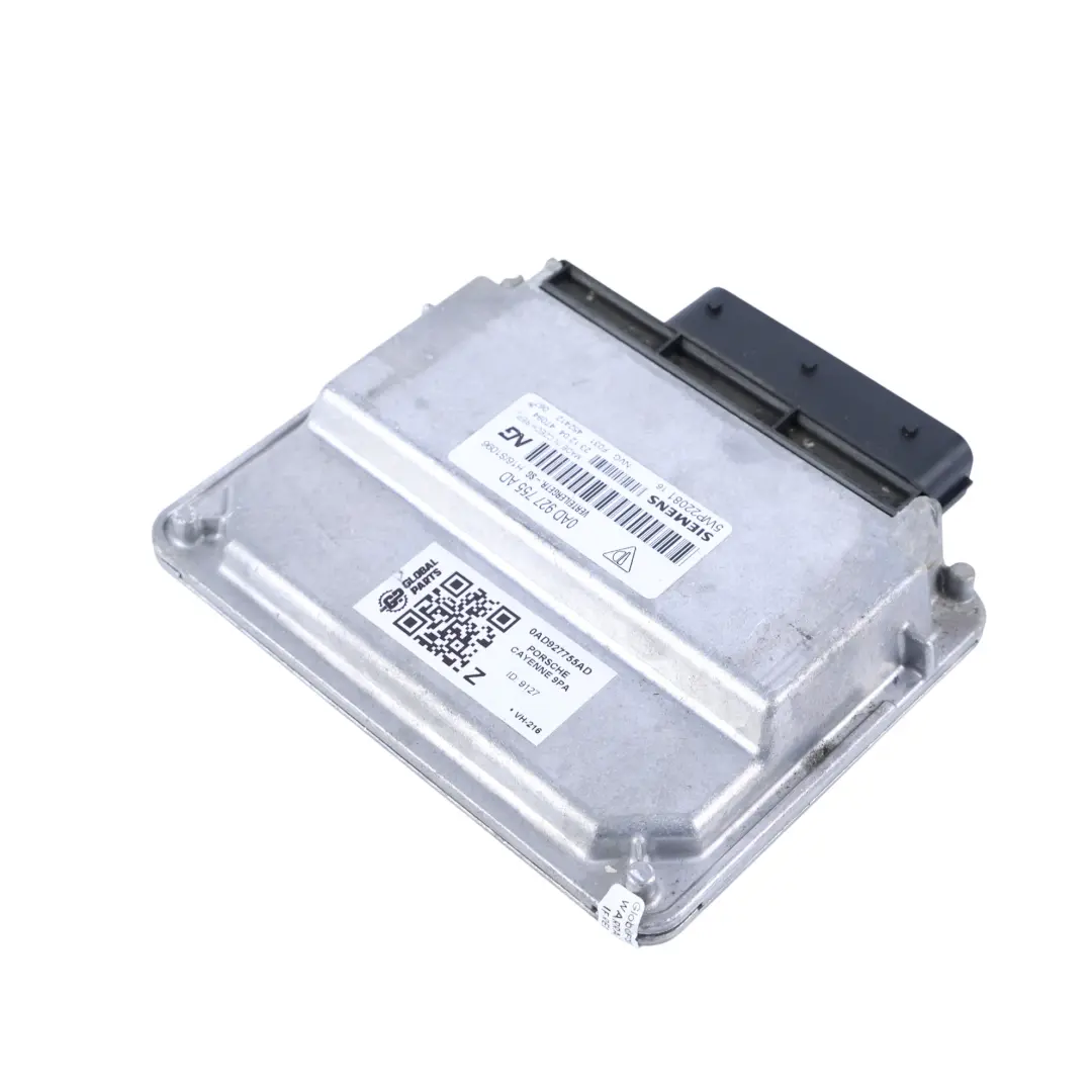 Porsche Cayenne 955 9PA Modulo Controllo Scatola Trasferimento ECU - SKU 0AD927755AD - Numero di parte 0AD927755AD