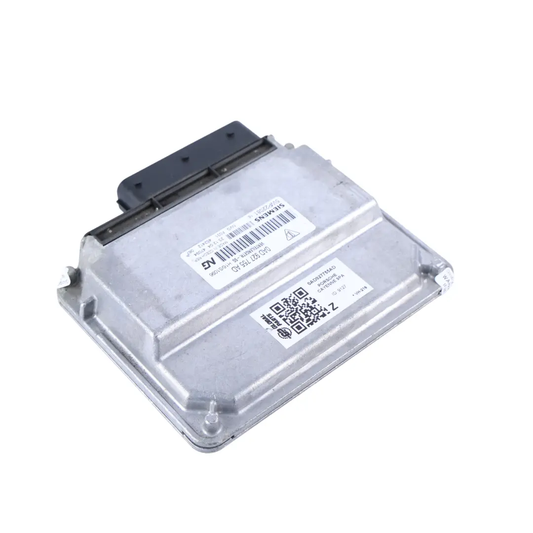 Porsche Cayenne 955 9PA Modulo Controllo Scatola Trasferimento ECU - SKU 0AD927755AD - Numero di parte 0AD927755AD