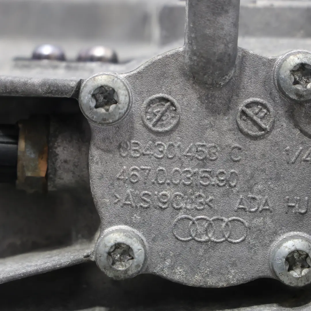 CAUA Quattro Manual Gearbox 6 Speed KMV WARRANTY to Audi A5 8T 4.2 FSI with Part number 0B4300027 Audi A5 8T 4.2 FSI CAUA Quattro Manual Gearbox 6 Speed KMV WARRANTY - SKU 0B4300027 - Part number 0B4300027