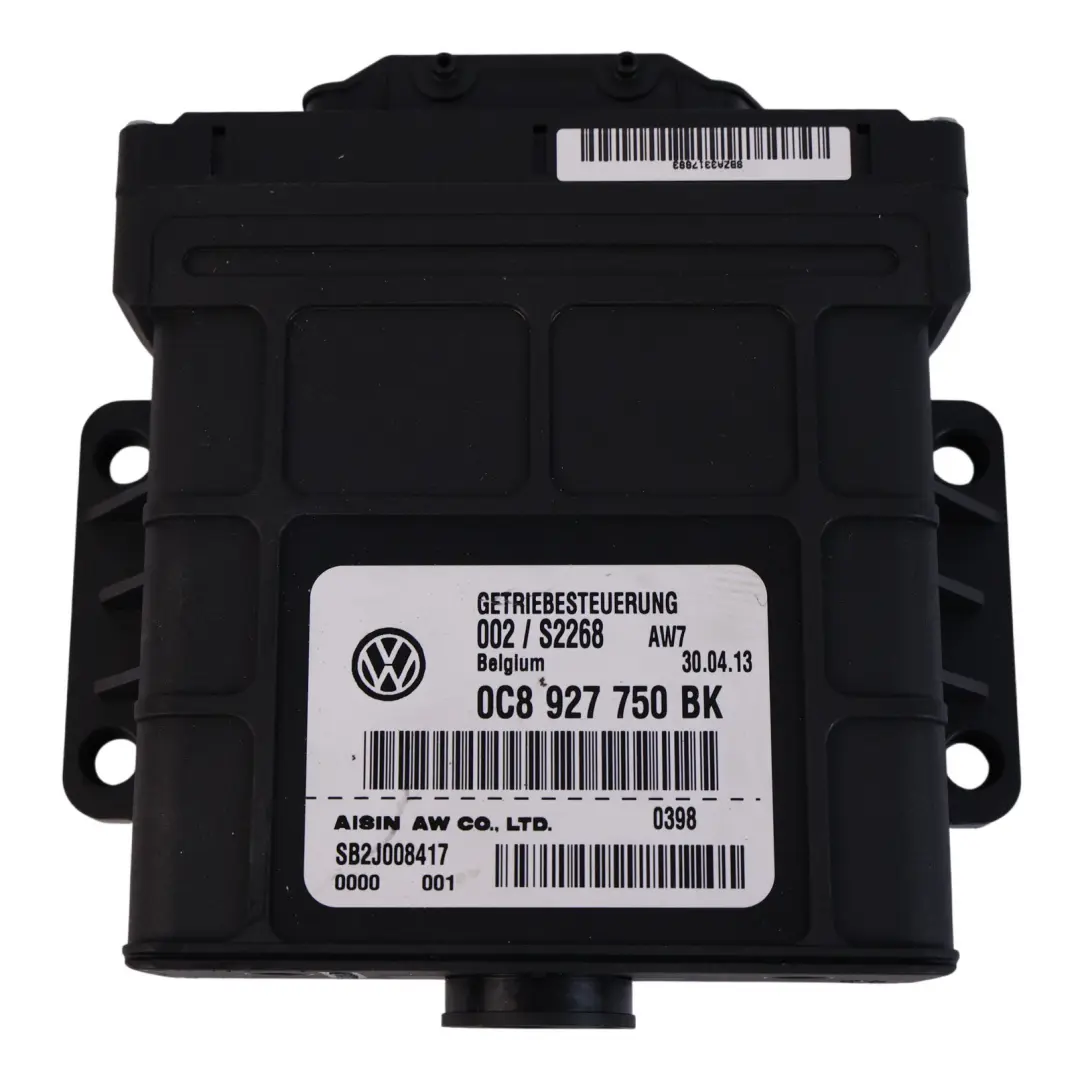 VW Touareg 7P Automatic Gearbox Module Control Unit ECU Diesel - SKU 0C8927750BK - Part number 0C8927750BK