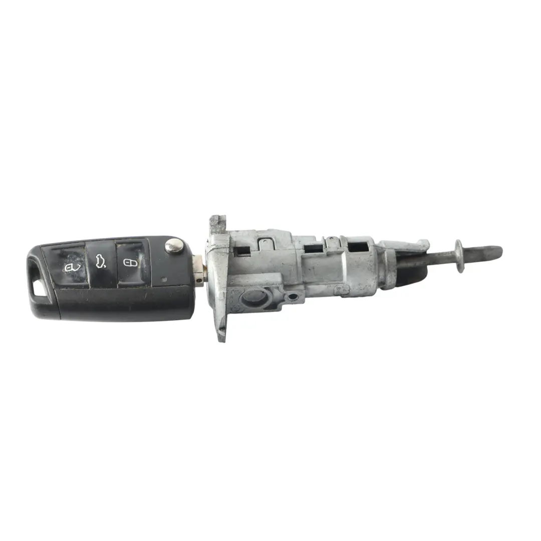 Skoda Superb 3V Front Door Lock Cylinder Barrel Key Driver Side - SKU 107837168LL - Part number 107837168LL