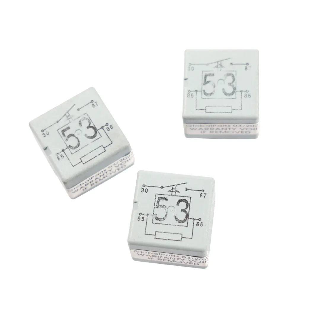 Porsche Carrera 996 Relé Número 53 Unidad Módulo 4 Pines Set X3 - SKU 141951253B-5 - Número de pieza 141951253B