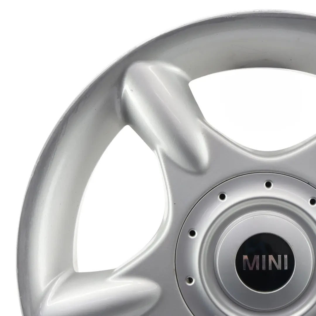 Alloy Rim 16 6,5J ET:48 5-Spider Spoke 83 to Mini Cooper One R50 R52 Silver Wheel with Part number 1512348 Mini Cooper One R50 R52 Silver Wheel Alloy Rim 16 6,5J ET:48 5-Spider Spoke 83 - SKU 1512348-1 - Part number 1512348