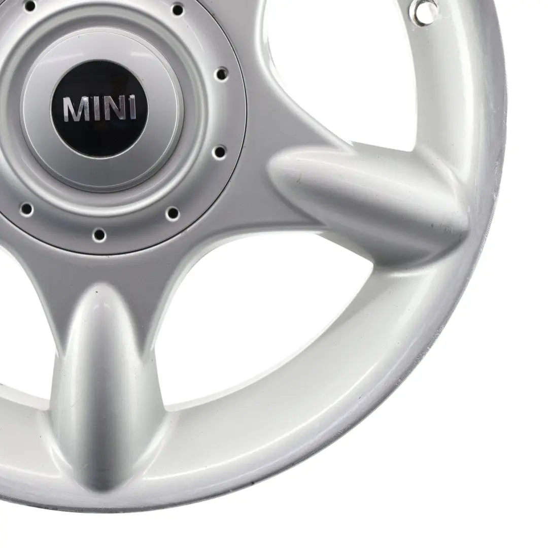 Mini Cooper One R50 Argento Cerchio AlluMini o 16" 6,5J ET: 48 5 Star 83 - SKU 1512348-1 - Numero di parte 1512348