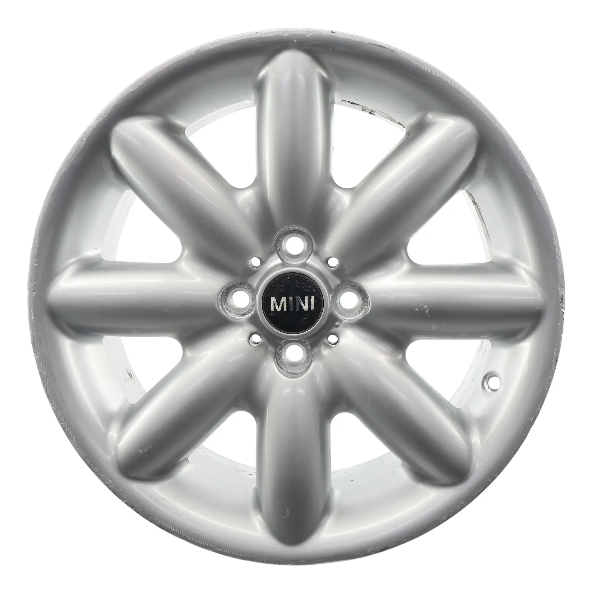 Mini Cooper R50 R55 R56 R57 Silber Alu Felge Felgen 17" ET:48 7J Spoke 85