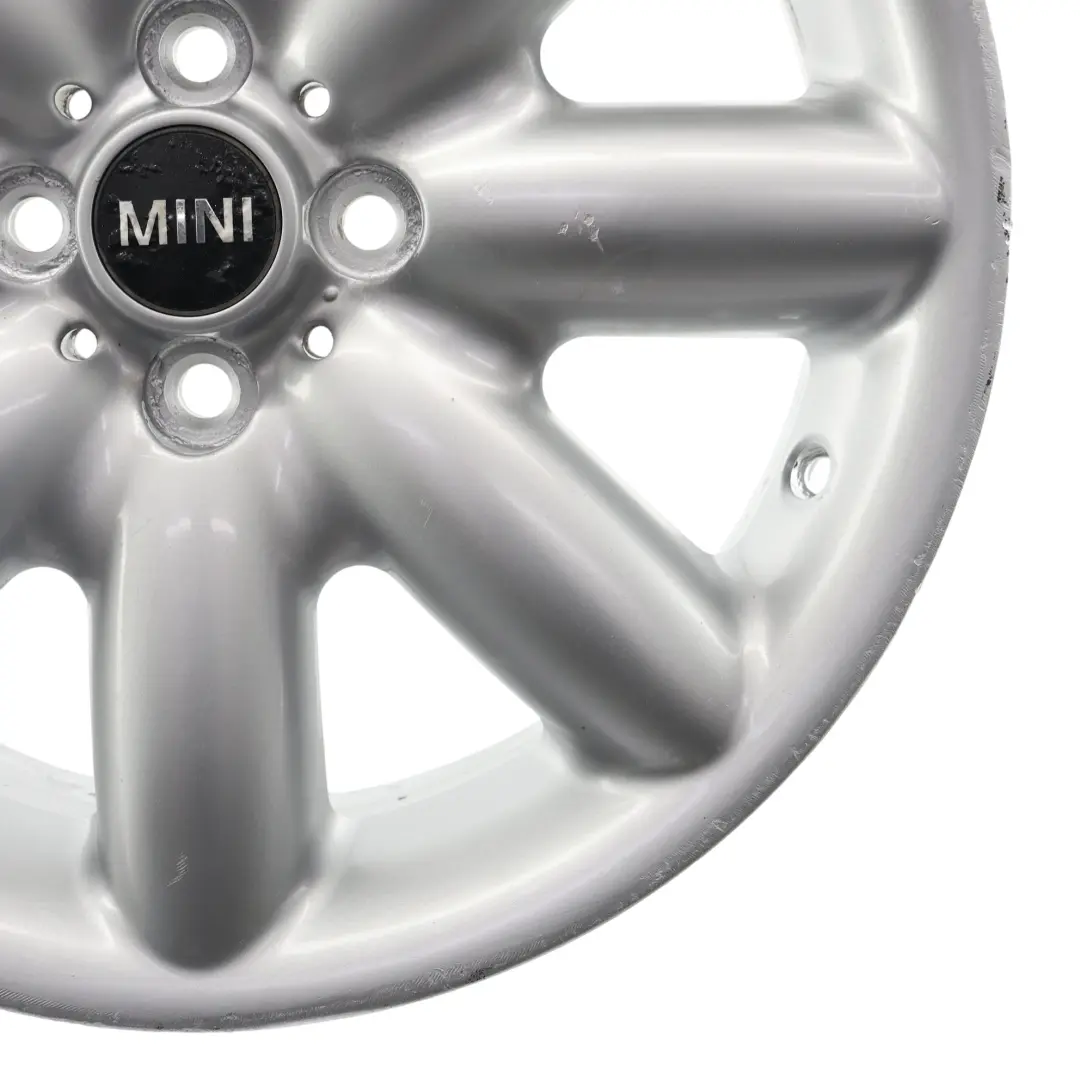 Silber Alu Felge Felgen 17" ET:48 7J Spoke 85 für Mini Cooper R50 R55 R56 R57 mit Teilenummer 1512352 Mini Cooper R50 R55 R56 R57 Silber Alu Felge Felgen 17" ET:48 7J Spoke 85 - SKU 1512352-2 - Teilenummer 1512352