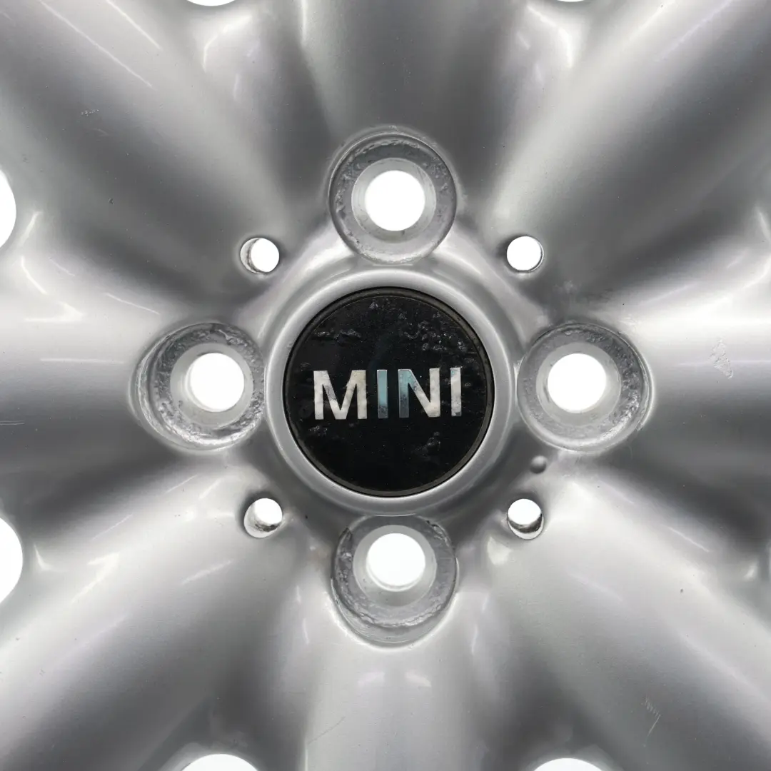 Argento Cerchio AlluMini o 17" ET: 48 7J Raggio 85 per Mini Cooper R50 R55 R56 R57 con numero di parte 1512352 Mini Cooper R50 R55 R56 R57 Argento Cerchio AlluMini o 17" ET: 48 7J Raggio 85 - SKU 1512352-2 - Numero di parte 1512352