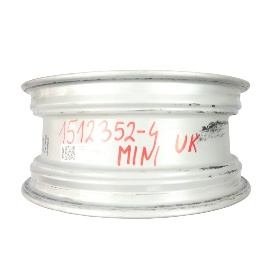 Mini One R50 R53 R55 R56 Llanta Aleación Plateada 17" 7J ET:48 Radios S 85 - SKU 1512352-4 - Número de pieza 1512352