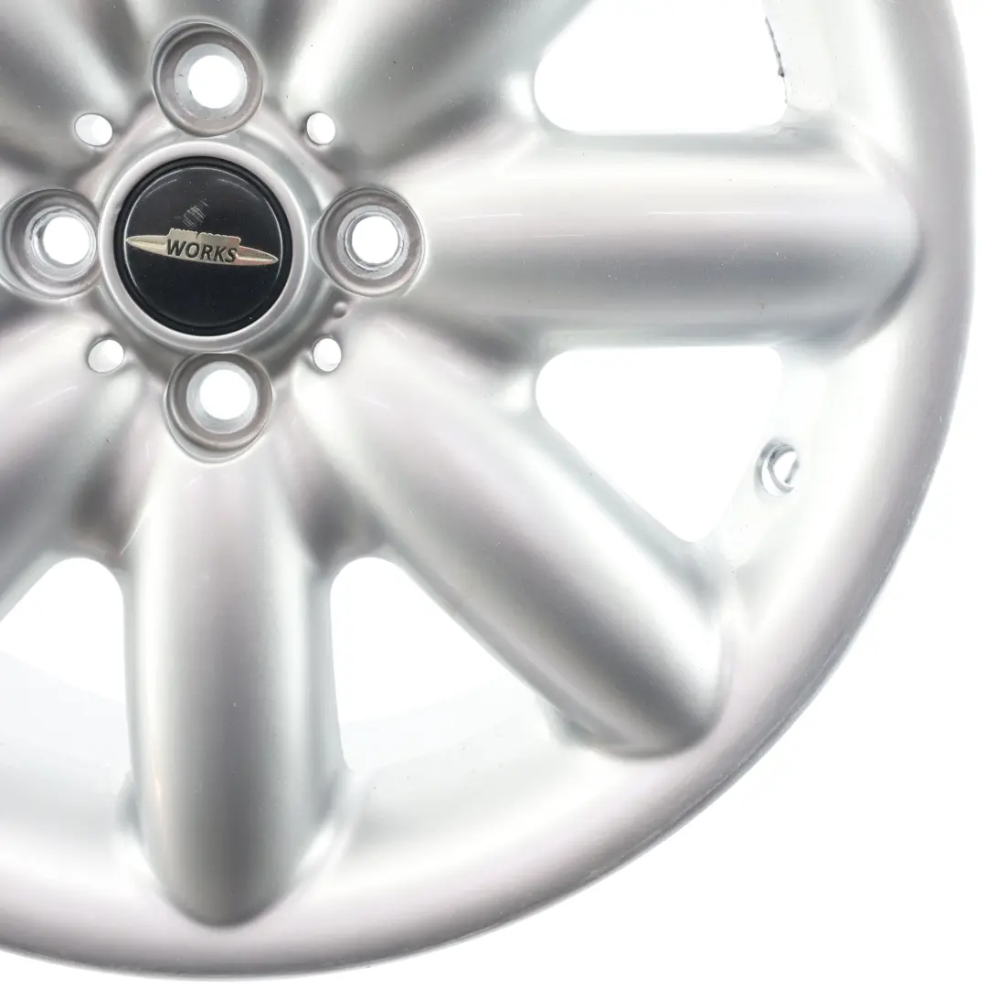 Silber Alu Felge Alufelge 17" ET:48 7J Spoke 85 für Mini Cooper R50 R53 R55 R56 mit Teilenummer 1512352 Mini Cooper R50 R53 R55 R56 Silber Alu Felge Alufelge 17" ET:48 7J Spoke 85 - SKU 1512352-4 - Teilenummer 1512352