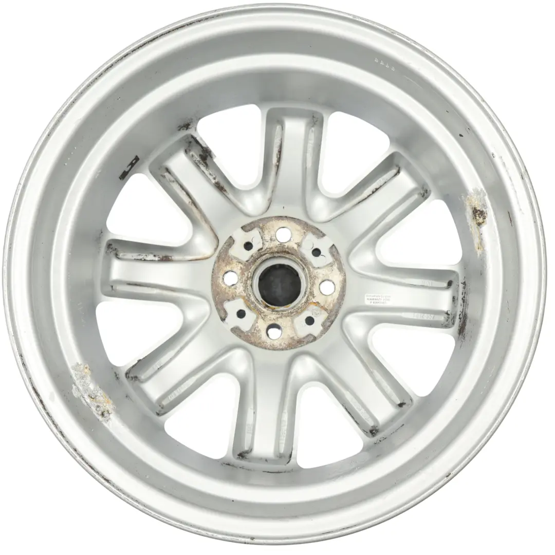 Llanta De aleacion plateada 17" 7J ET:48 S-Spoke 85 para Mini One R50 R53 R55 R56 con número de pieza 1512352 Mini One R50 R53 R55 R56 Llanta De aleacion plateada 17" 7J ET:48 S-Spoke 85 - SKU 1512352-5 - Número de pieza 1512352
