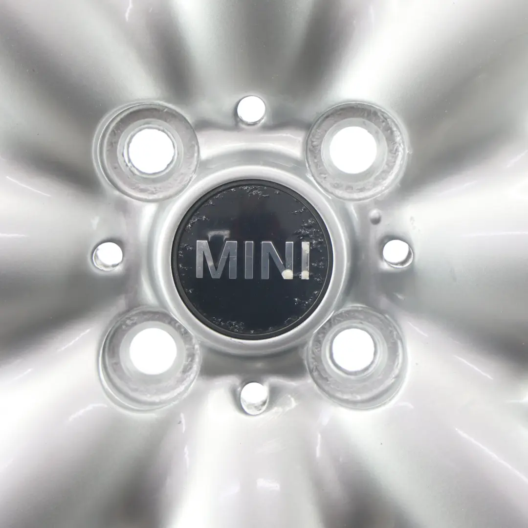 Mini One R50 R53 R55 R56 Llanta De aleacion plateada 17" 7J ET:48 S-Spoke 85 - SKU 1512352-5 - Número de pieza 1512352