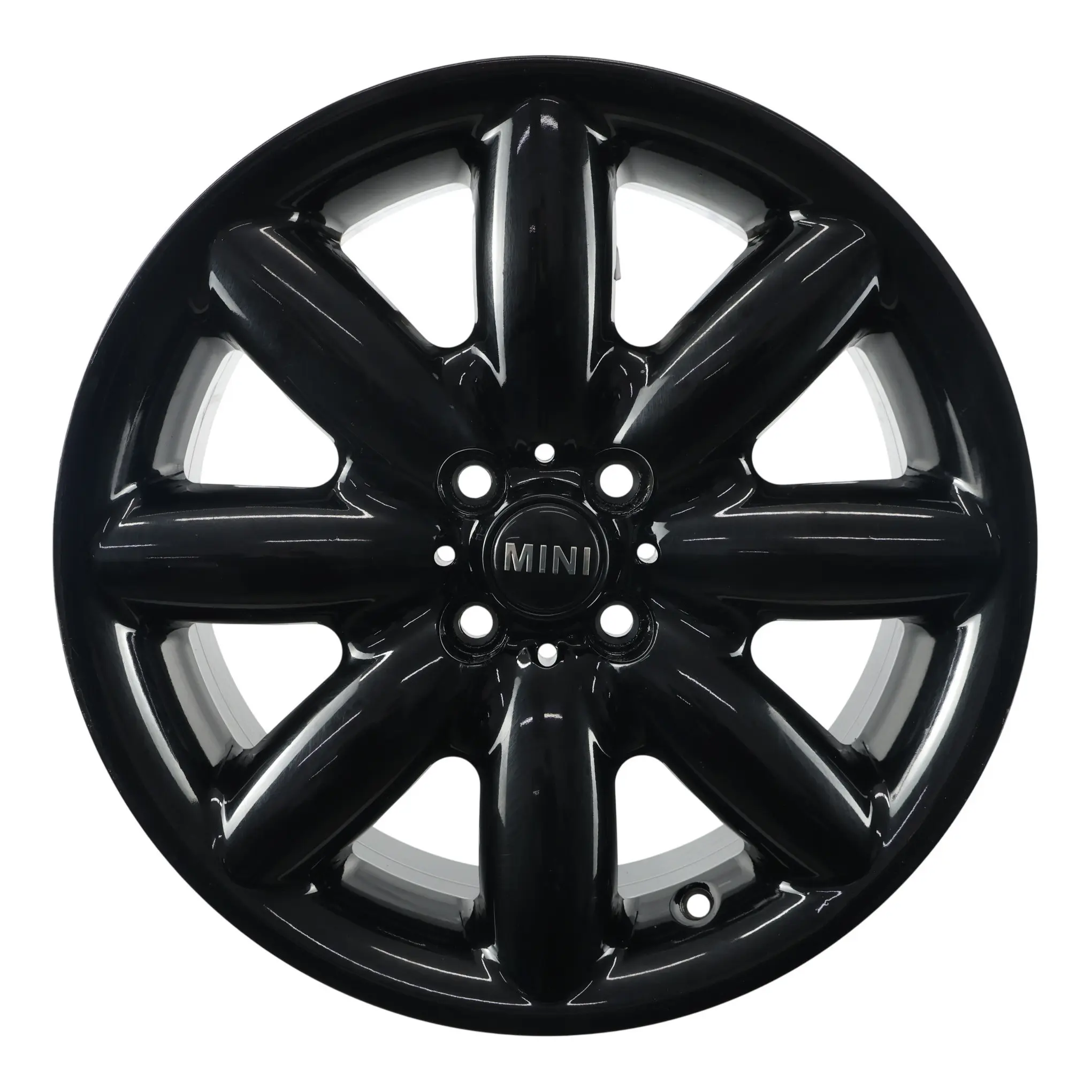 Mini Cooper R50 R53 R55 R56 R57 Black Wheel Alloy Rim 17" ET:48 7J S-Spoke 85
