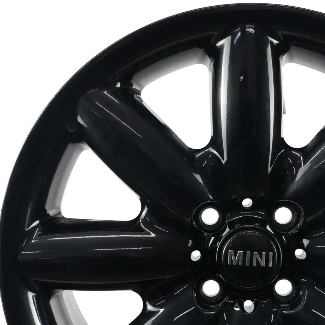 Mini Cooper R50 R53 R55 R56 R57 Schwarz Alu Felge Felgen 17" 7J ET:48 Spoke 85 - SKU 1512352-7 - Teilenummer 1512352