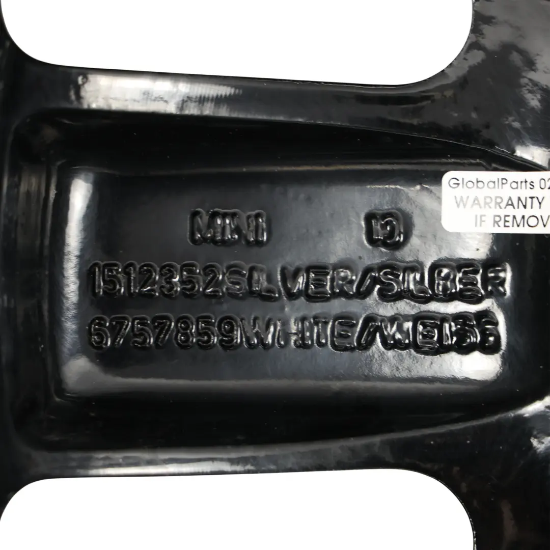 Alloy Rim 17" ET:48 7J S-Spoke 85 to Mini Cooper R50 R53 R55 R56 R57 Black Wheel with Part number 1512352 Mini Cooper R50 R53 R55 R56 R57 Black Wheel Alloy Rim 17" ET:48 7J S-Spoke 85 - SKU 1512352-8 - Part number 1512352