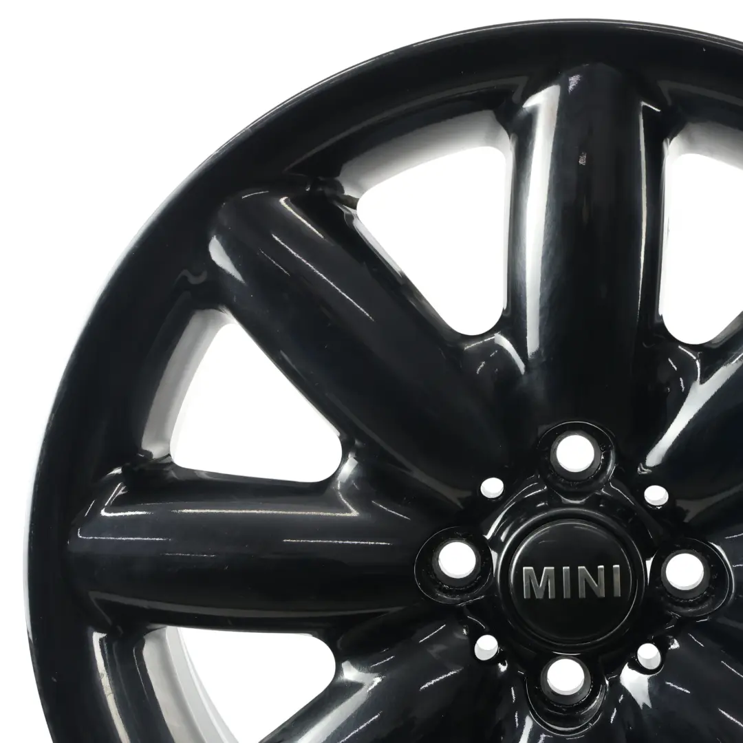 Alloy Rim 17" ET:48 7J S-Spoke 85 to Mini Cooper R50 R53 R55 R56 R57 Black Wheel with Part number 1512352 Mini Cooper R50 R53 R55 R56 R57 Black Wheel Alloy Rim 17" ET:48 7J S-Spoke 85 - SKU 1512352-8 - Part number 1512352