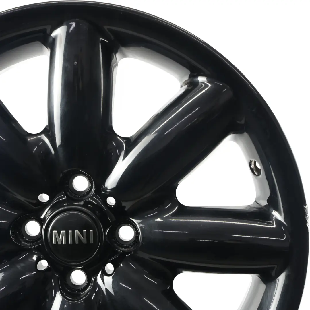 Mini Cooper R50 R53 R55 R56 R57 Black Wheel Alloy Rim 17" ET:48 7J S-Spoke 85 - SKU 1512352-8 - Part number 1512352