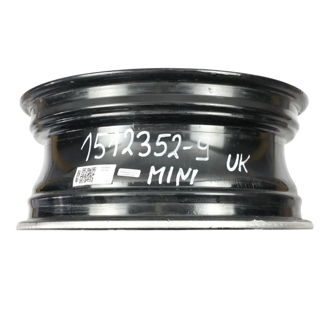 Mini Cooper R50 R53 R55 R56 R57 Black Wheel Alloy Rim 17" ET:48 7J S-Spoke 85 - SKU 1512352-9 - Part number 1512352
