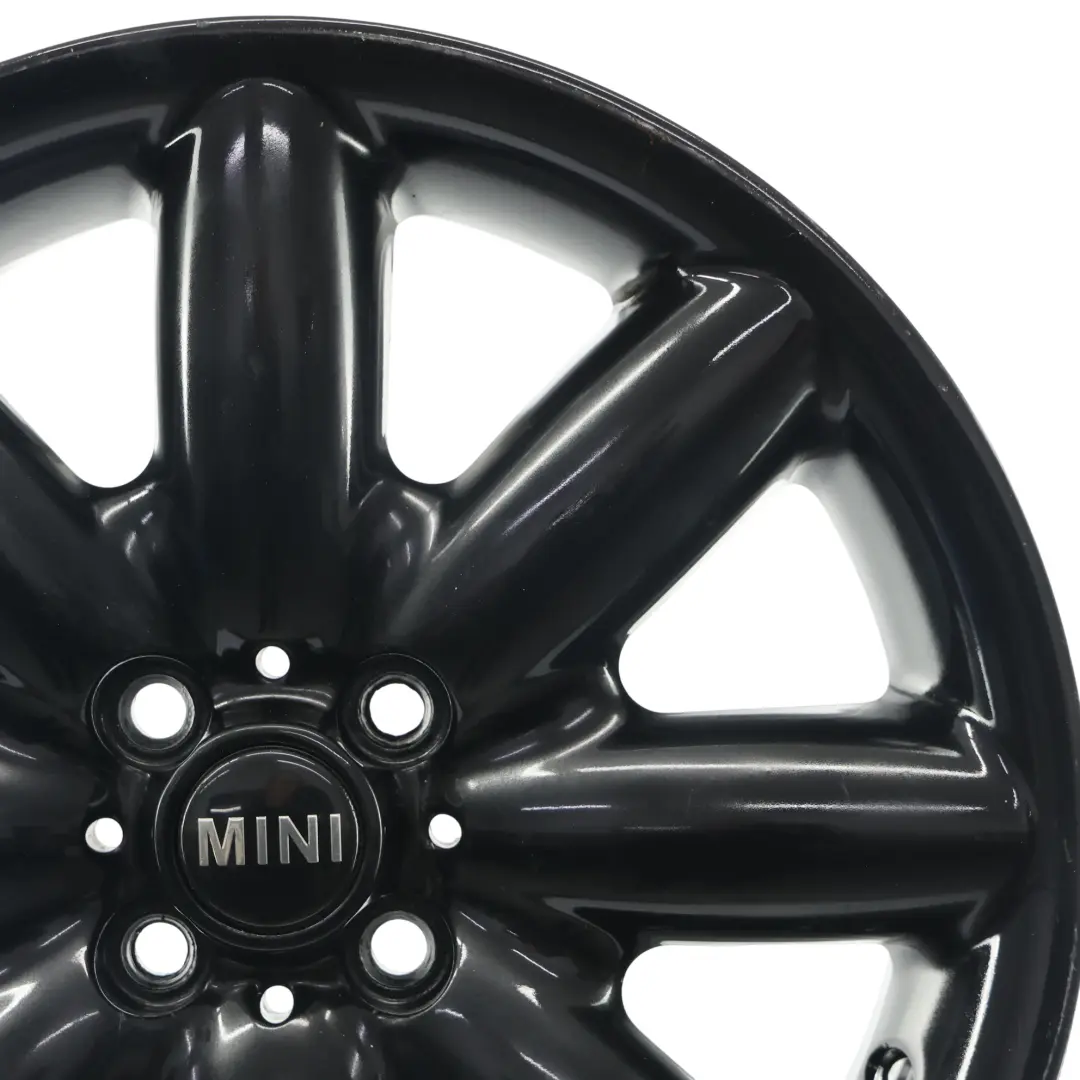 Mini Cooper R50 R53 R55 R56 R57 Black Wheel Alloy Rim 17" ET:48 7J S-Spoke 85 - SKU 1512352-9 - Part number 1512352