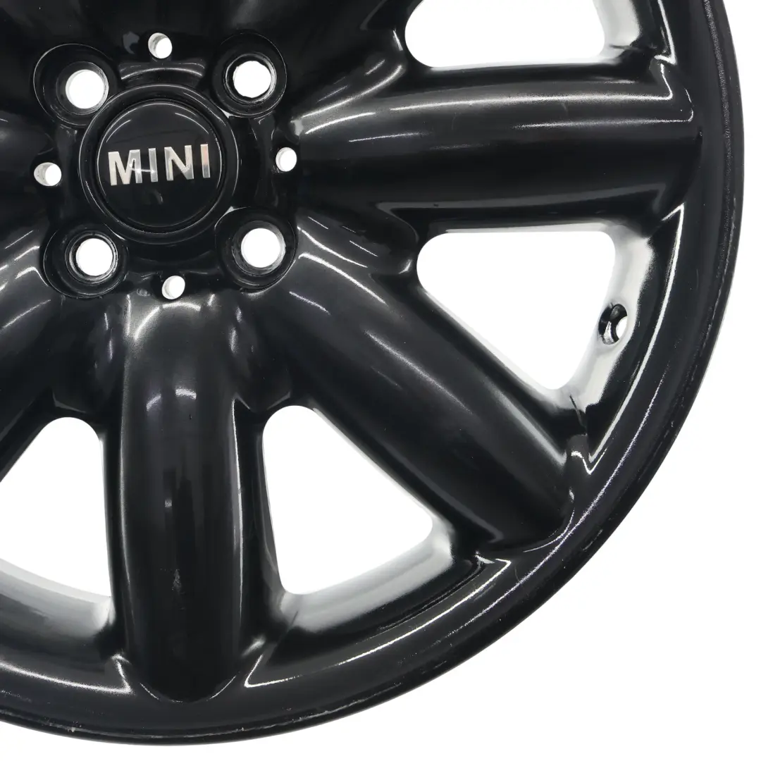 Mini Cooper R50 R53 R55 R56 R57 Black Wheel Alloy Rim 17" ET:48 7J S-Spoke 85 - SKU 1512352-9 - Part number 1512352
