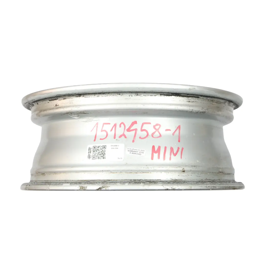 Silber Alufelge 15 "5,5J ET: 45 Rad 7 Hole 81 für Mini Cooper R50 R56 mit Teilenummer 1512458 Mini Cooper R50 R56 Silber Alufelge 15 "5,5J ET: 45 Rad 7 Hole 81 - SKU 1512458-1 - Teilenummer 1512458