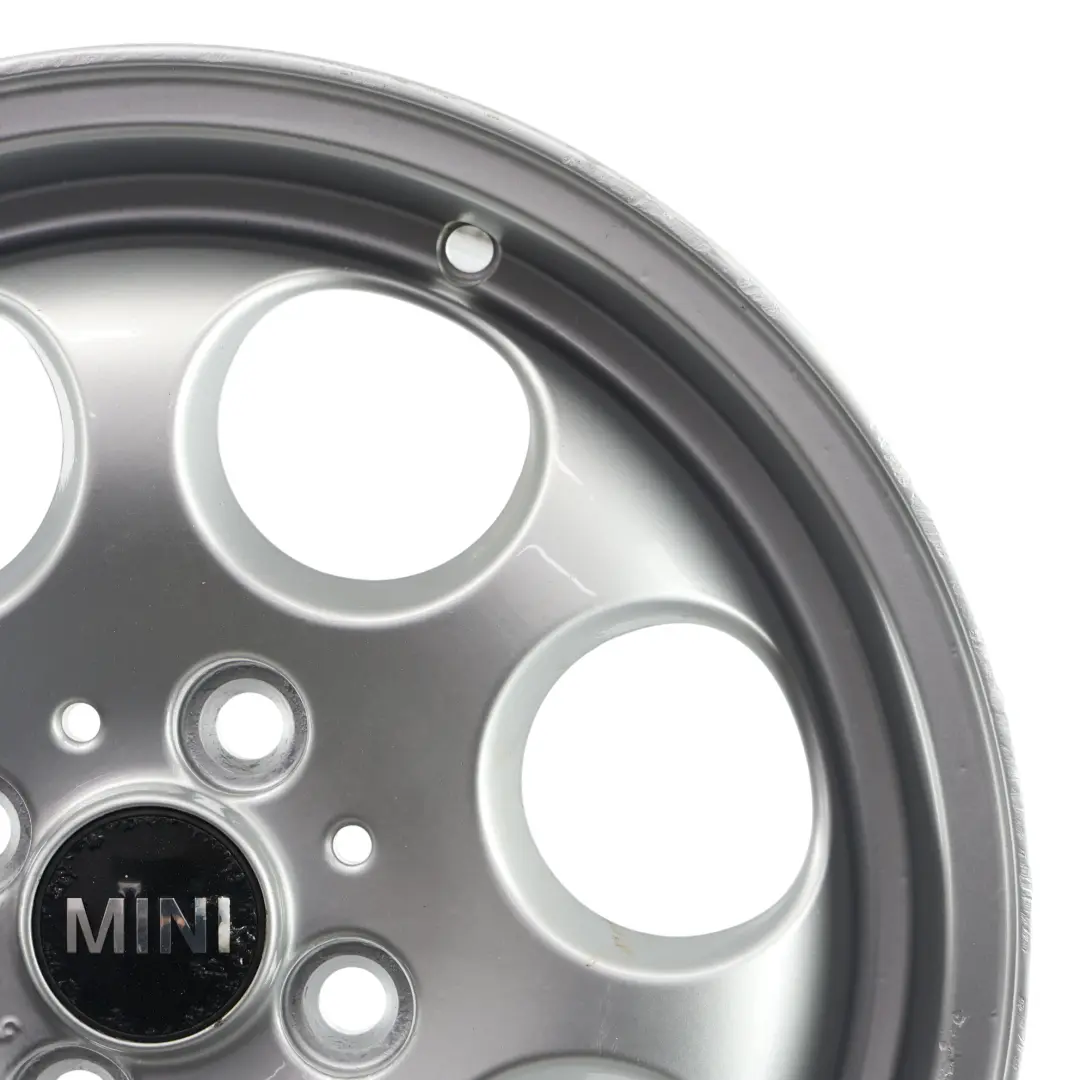 Mini Cooper R50 R55 R56 R57 Silver Wheel Alloy Rim 15" 5,5J ET:45 7-Hole 81 - SKU 1512458-1 - Part number 1512458