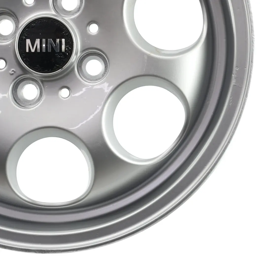 Silber Alufelge 15 "5,5J ET: 45 Rad 7 Hole 81 für Mini Cooper R50 R56 mit Teilenummer 1512458 Mini Cooper R50 R56 Silber Alufelge 15 "5,5J ET: 45 Rad 7 Hole 81 - SKU 1512458-1 - Teilenummer 1512458
