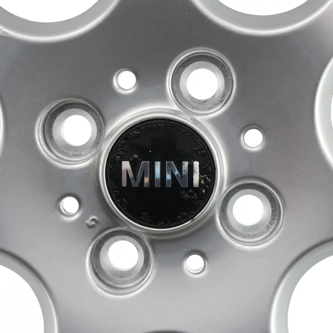 Argent Alliage 15" 5,5J ET:45 Roue 7 Trou 81 pour Mini Cooper R50 R56 à propos du numéro de pièce 1512458 Mini Cooper R50 R56 Argent Alliage 15" 5,5J ET:45 Roue 7 Trou 81 - SKU 1512458-1 - Numéro de pièce 1512458