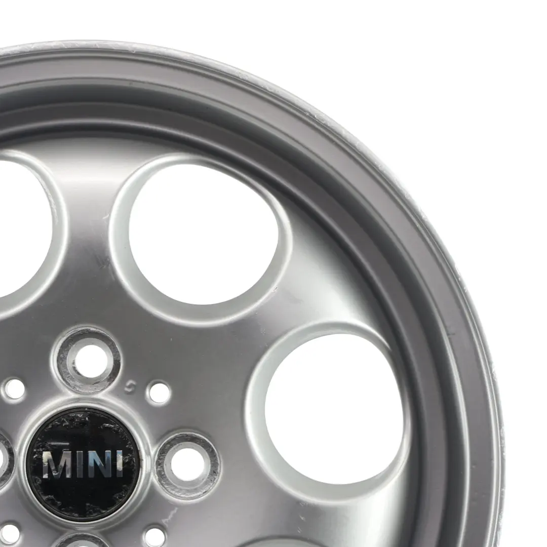 Mini Cooper One R50 R55 R56 R57 Silver Wheel Alloy Rim 15" 5,5J ET:45 7-Hole 81 - SKU 1512458-5 - Part number 1512458