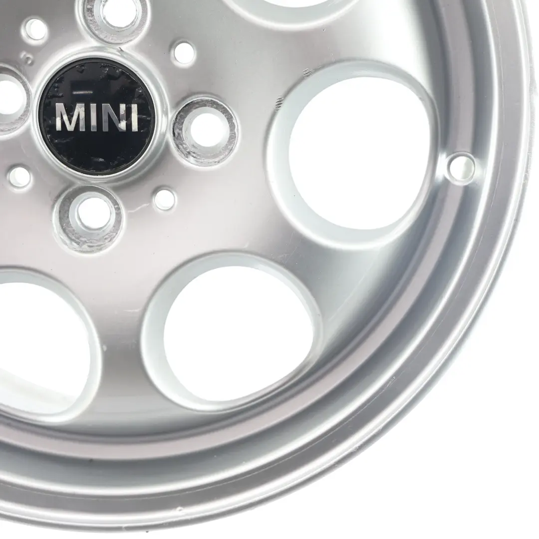 Mini Cooper R50 R55 R56 R57 R58 Silver Wheel Alloy Rim 15" 5,5J ET:45 7-Hole 81 - SKU 1512458-8 - Part number 1512458