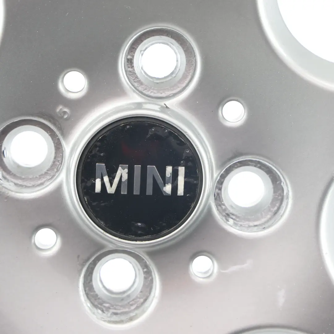 Mini Cooper R50 R55 R56 R57 R58 Silver Wheel Alloy Rim 15" 5,5J ET:45 7-Hole 81 - SKU 1512458-8 - Part number 1512458