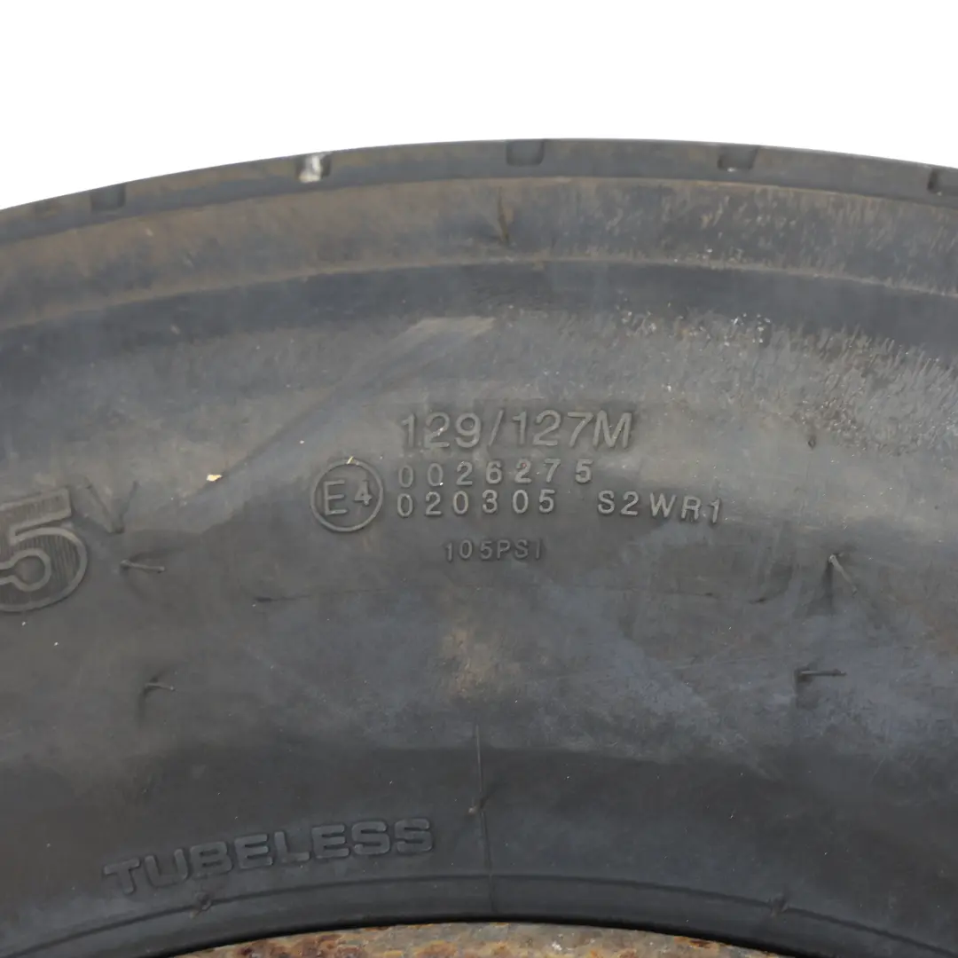 Iveco Tyre Marshal KRS50 225/75 Steel Wheel 17.5" 6J - SKU 15544-4 - Part number 15544