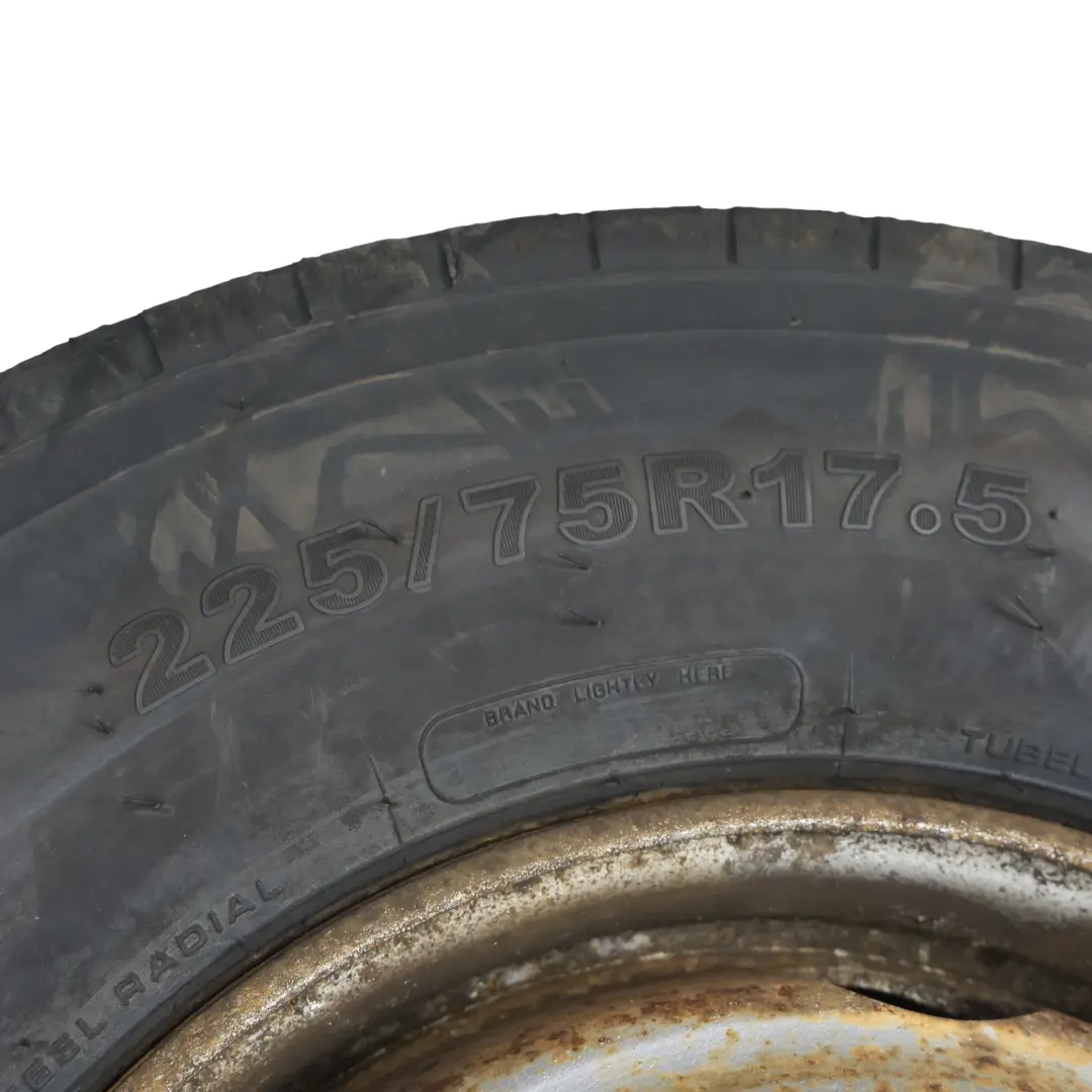 Iveco Felga Stalowa Opona Marshal KRS50 225/75 17,5" 6J - SKU 15544-4 - Numer Części 15544