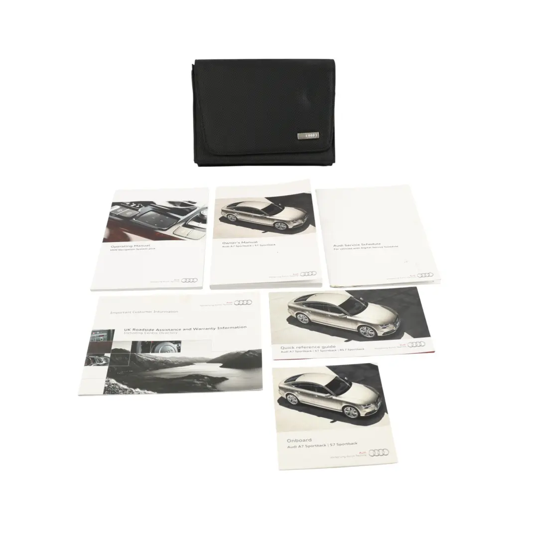 Owner's Handbook Book Instructions Manual Case Walllet to Audi A7 4G with Part number 1615614GA20 Audi A7 4G Owner's Handbook Book Instructions Manual Case Walllet - SKU 1615614GA20 - Part number 1615614GA20