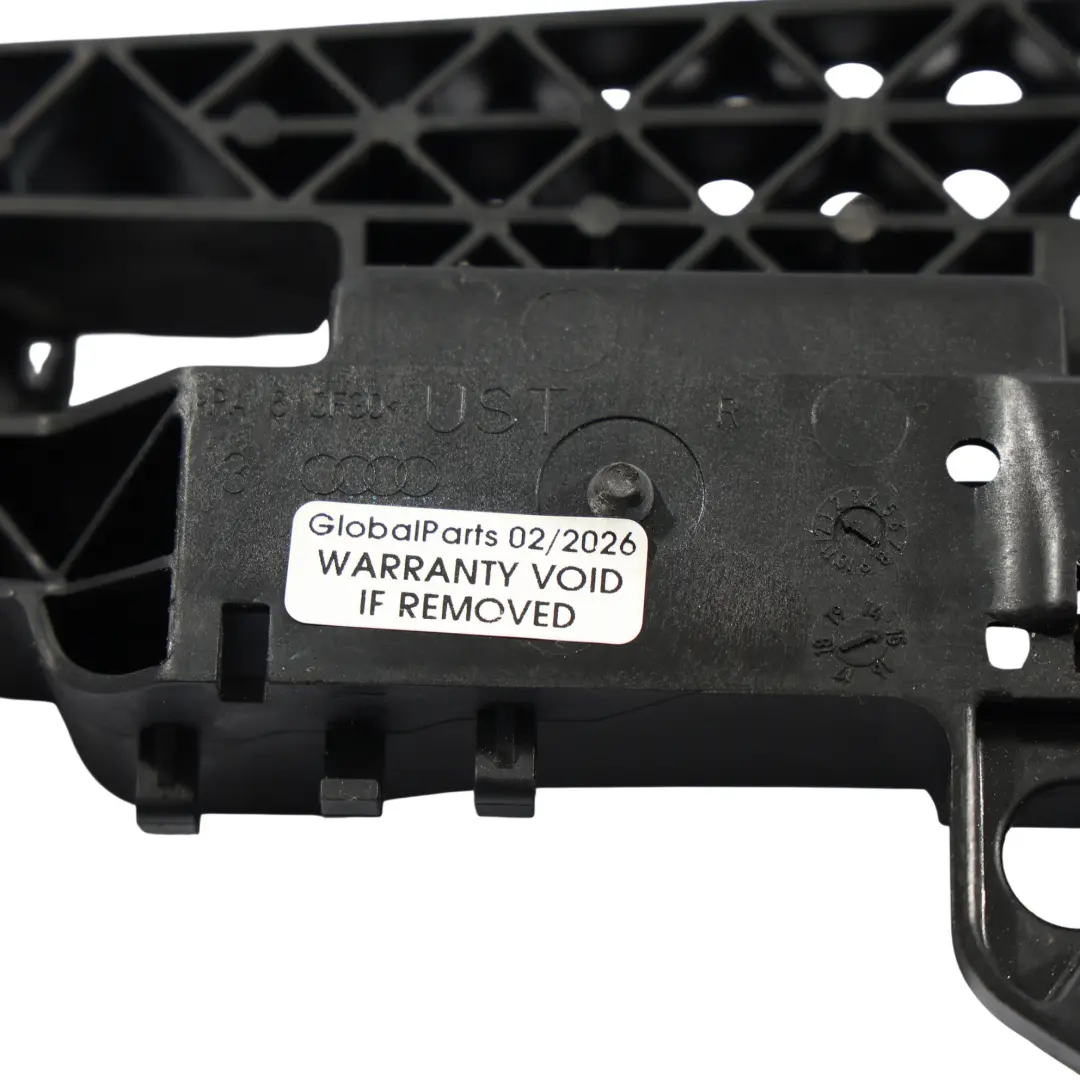 Audi A8 D4 4H Rear Door Handle Base Mount Bracket Exterior Right O/S - SKU 4H0839886 - Part number 4H0839886